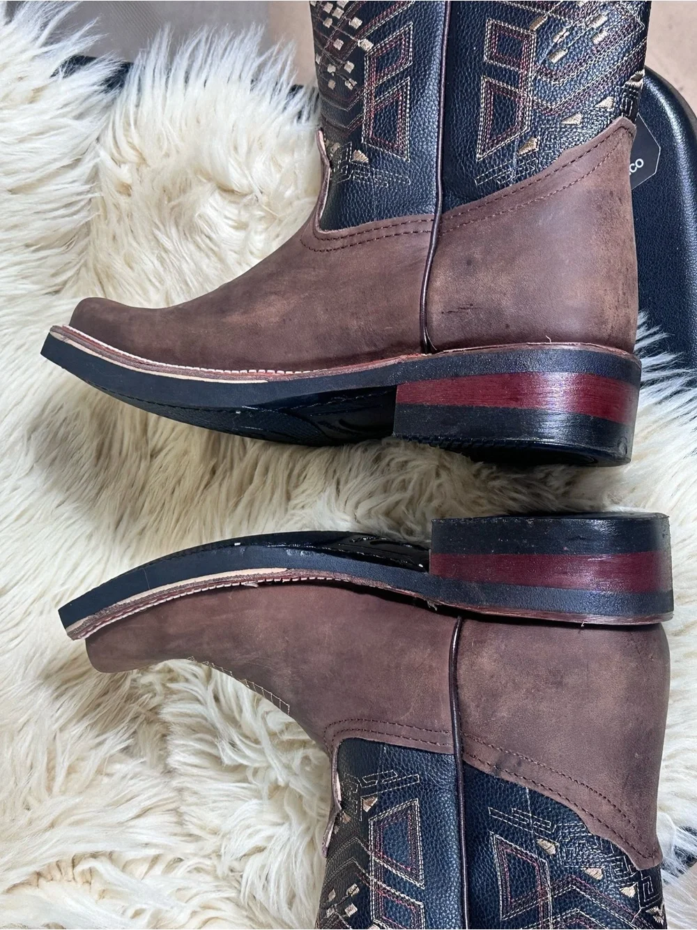 Cheyenne Men's Brown Western Work Boots
